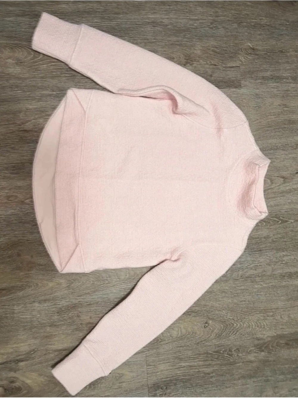 Soft Pink Women's Mock Neck Sweater